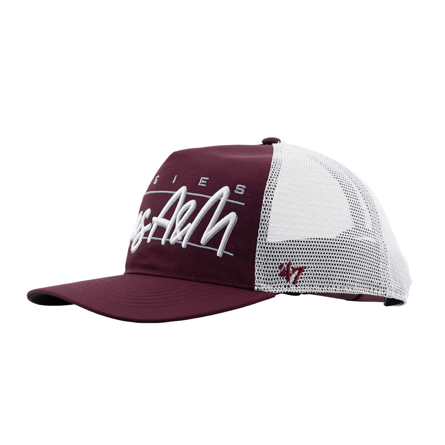 Texas A&M '47 Brand Hitch Mesh Hat - Maroon