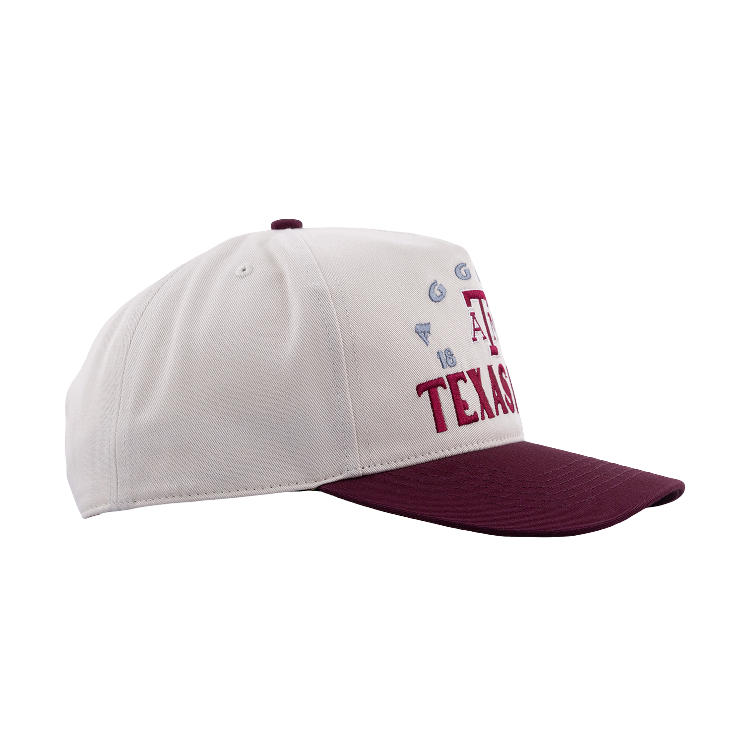 Texas A&M '47 Brand Hitch 6 Panel Snapback Cap - Beige
