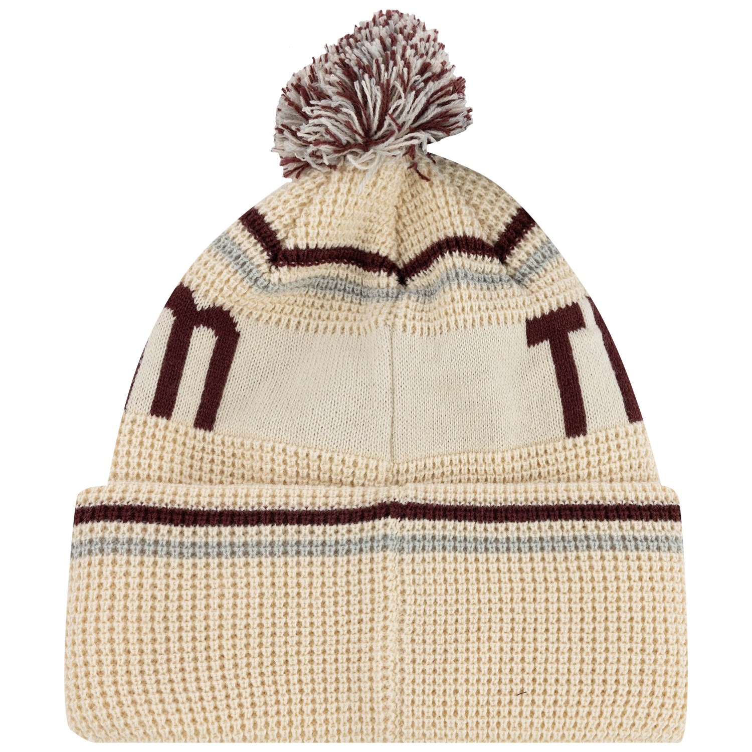 Texas A&M '47 Brand Pom Cuff Knit Beanie - Tan