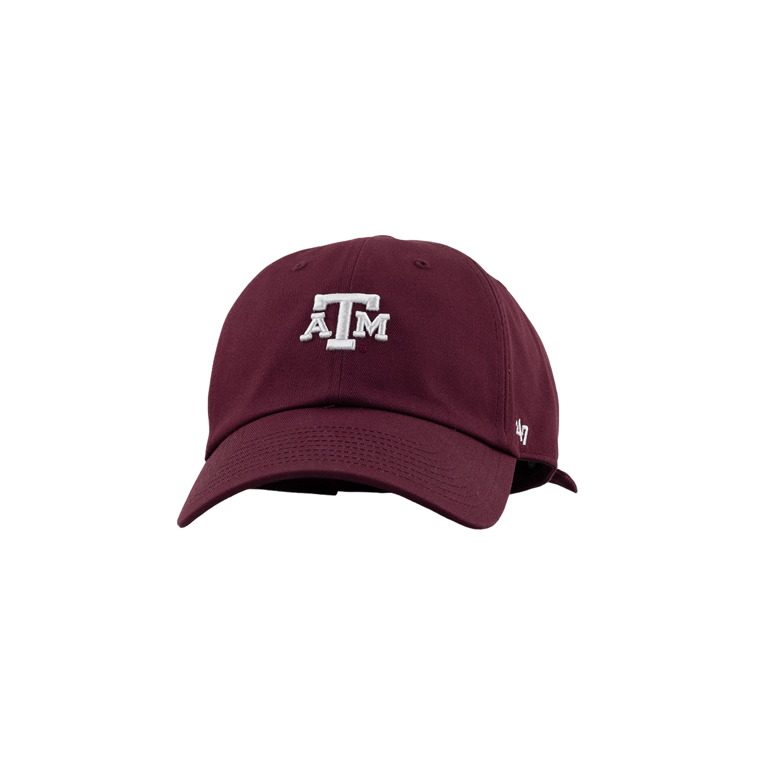 Texas A&M 47 Brand Bow Back Clean Up Cap - Maroon