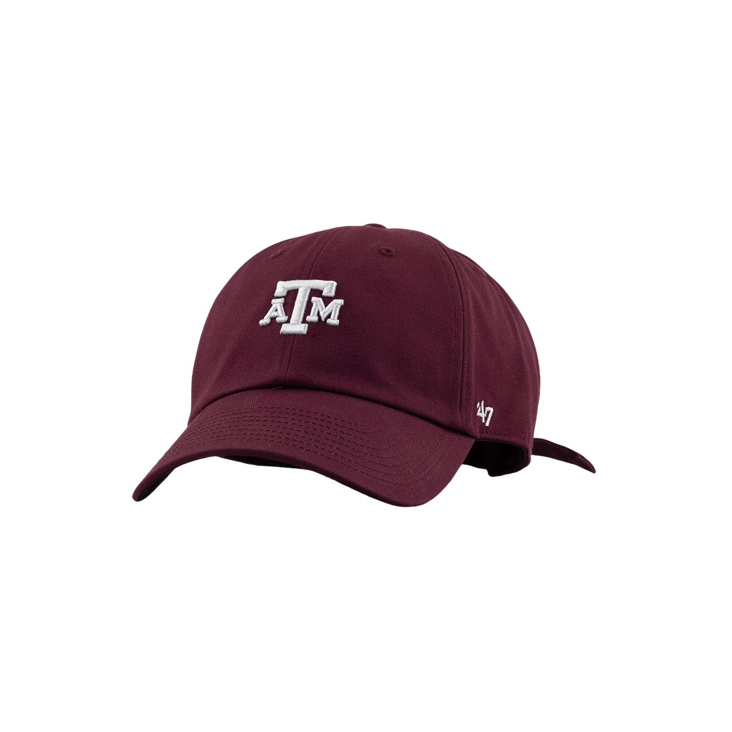 Texas A&M 47 Brand Bow Back Clean Up Cap - Maroon