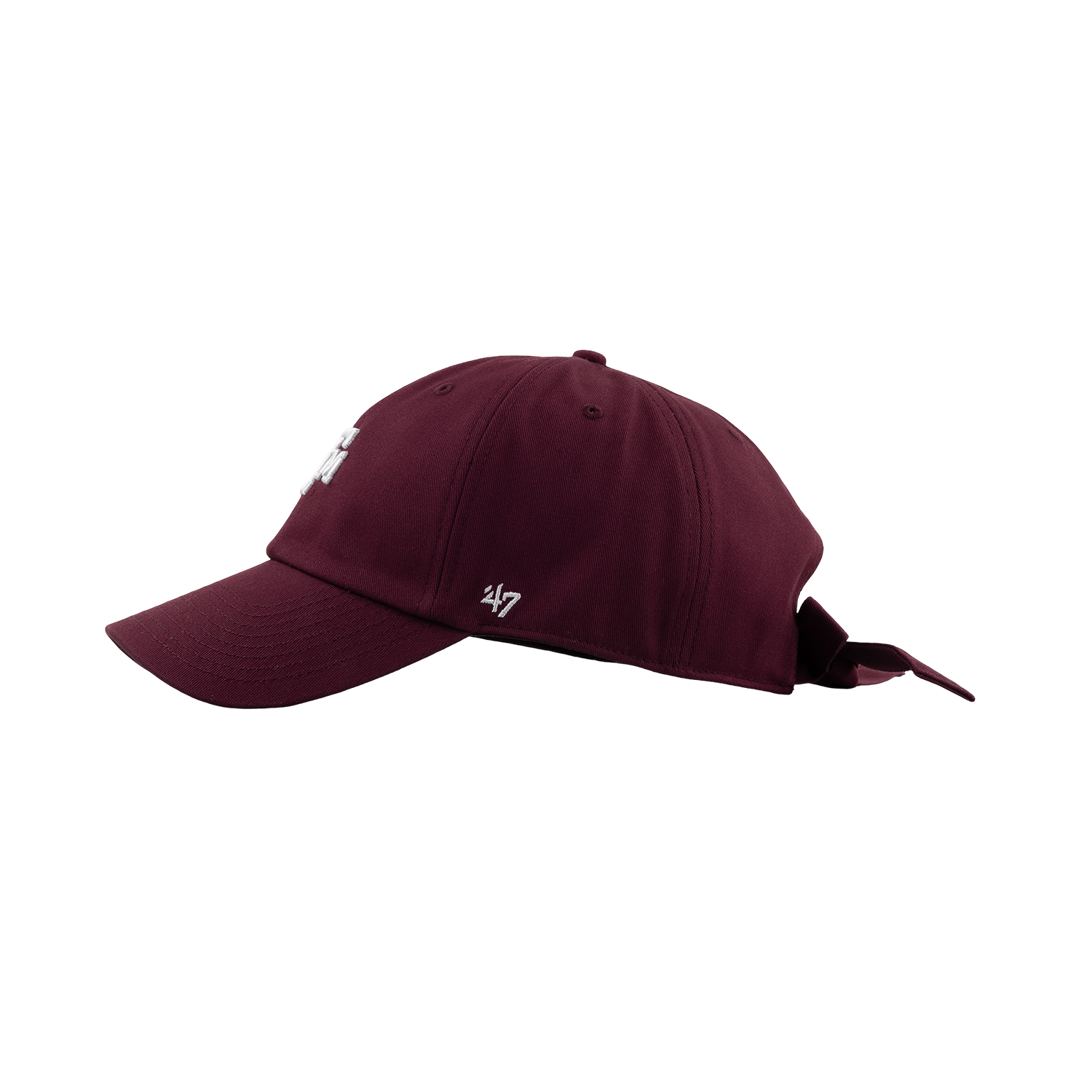 Texas A&M 47 Brand Bow Back Clean Up Cap - Maroon
