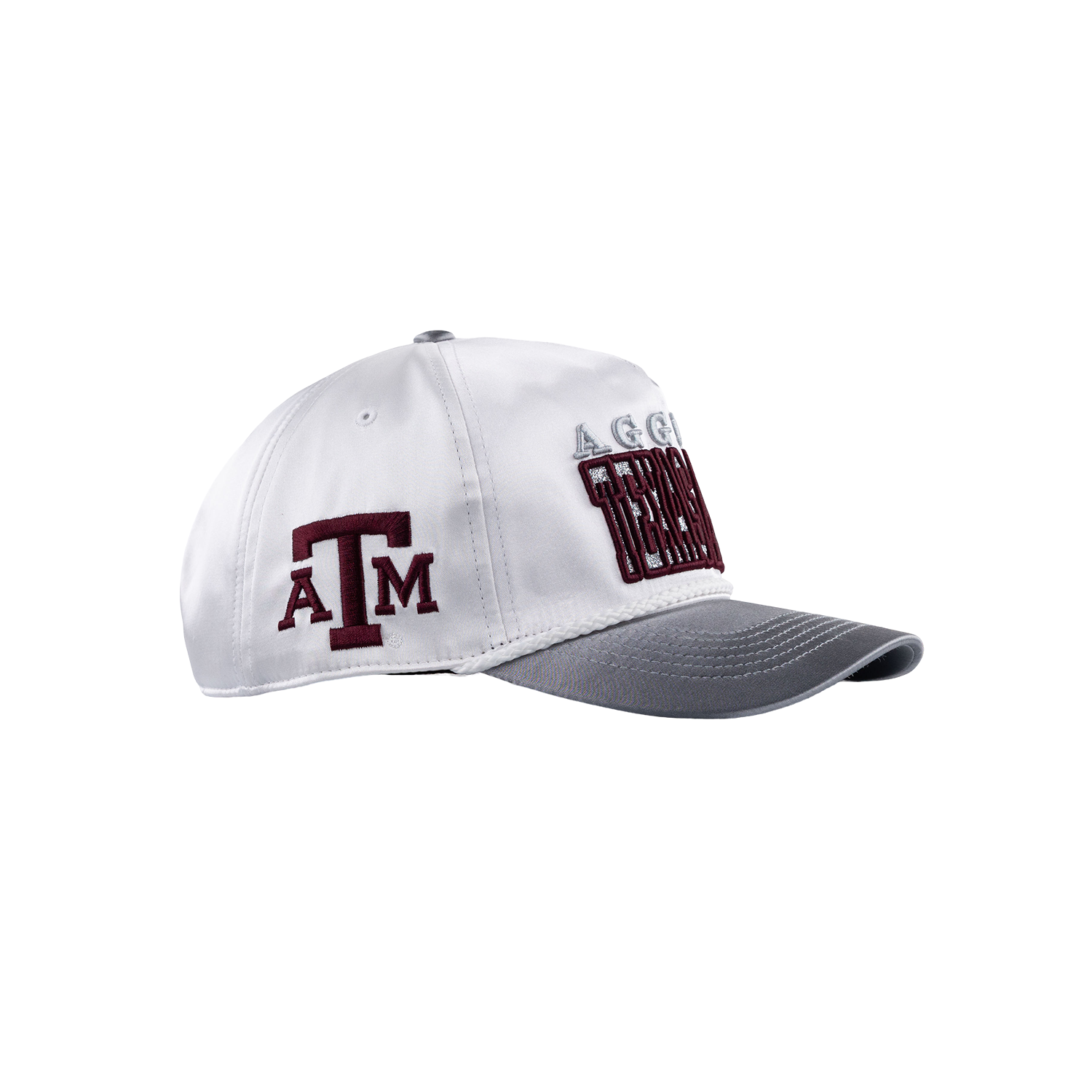 Texas A&M '47 Brand 6 Panel Rope Hitch Hat - White