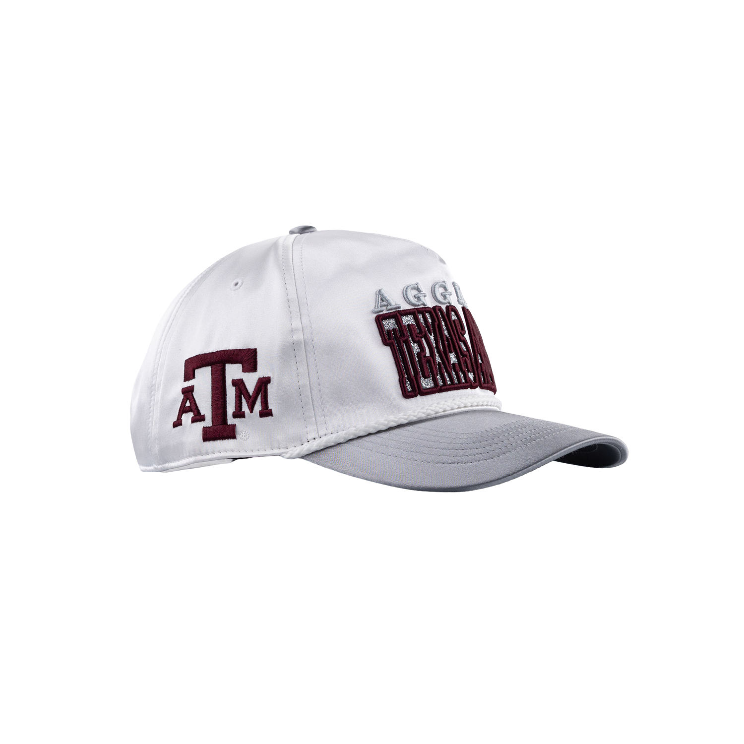 Texas A&M '47 Brand 6 Panel Rope Hitch Hat - White