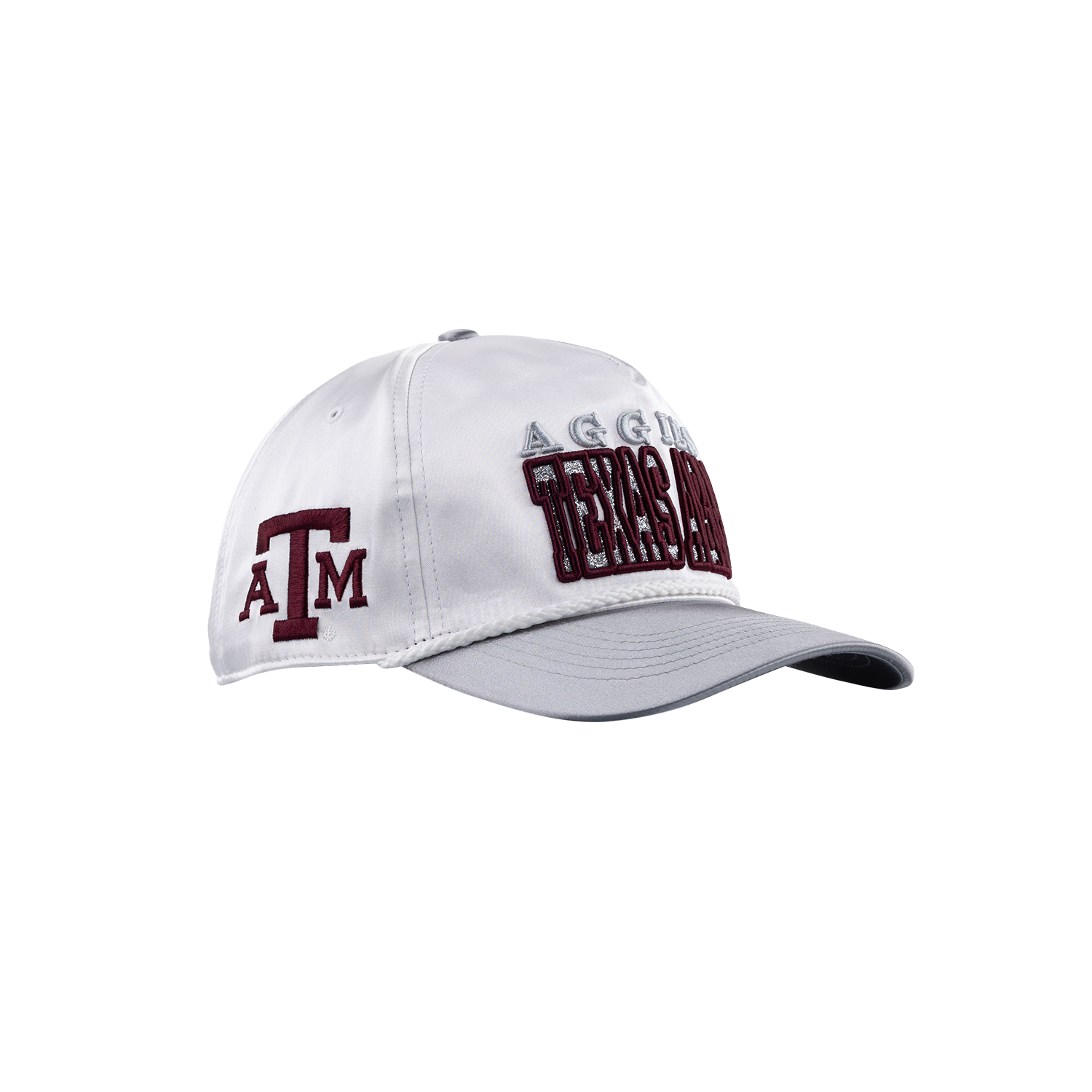 Texas A&M '47 Brand 6 Panel Rope Hitch Hat - White