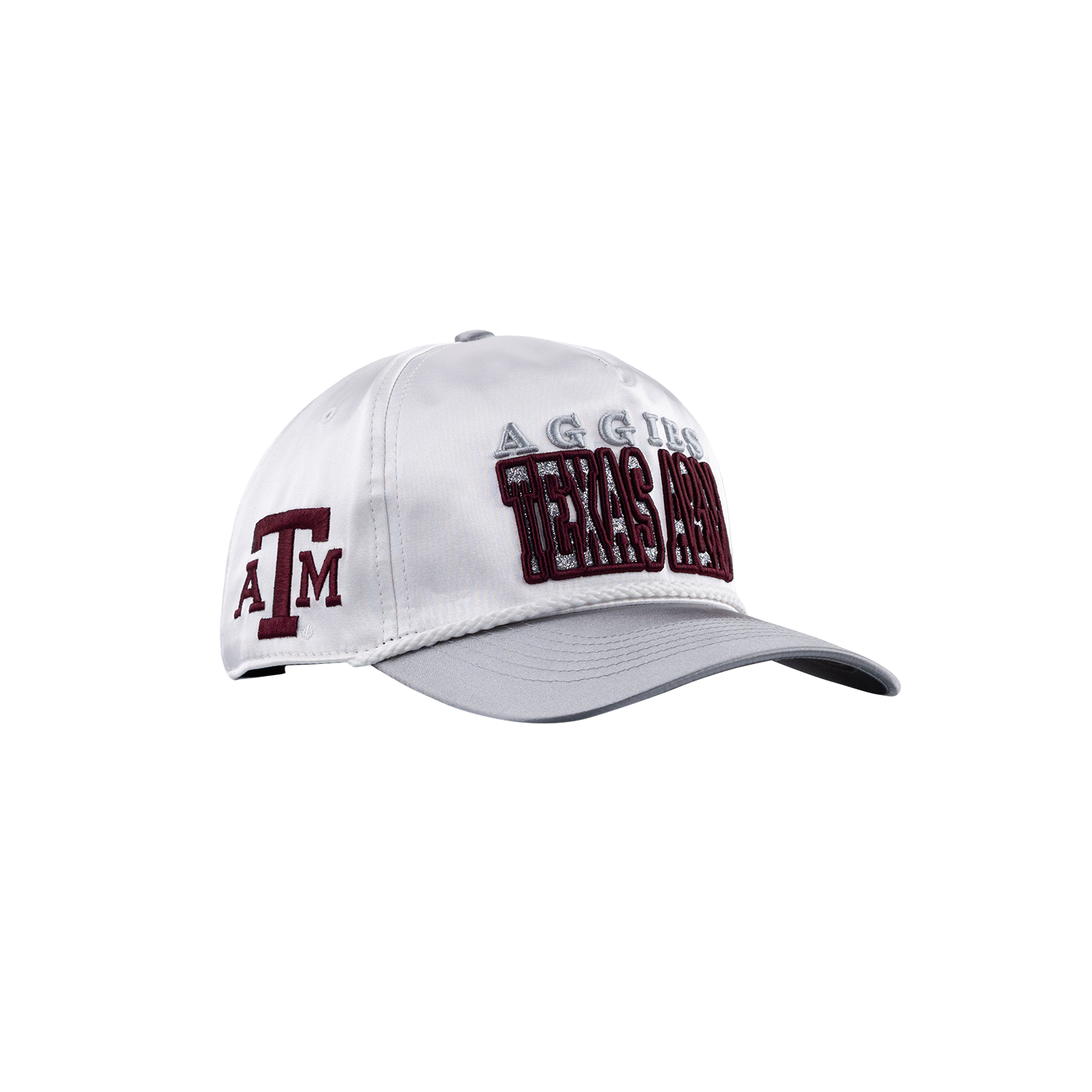 Texas A&M '47 Brand 6 Panel Rope Hitch Hat - White