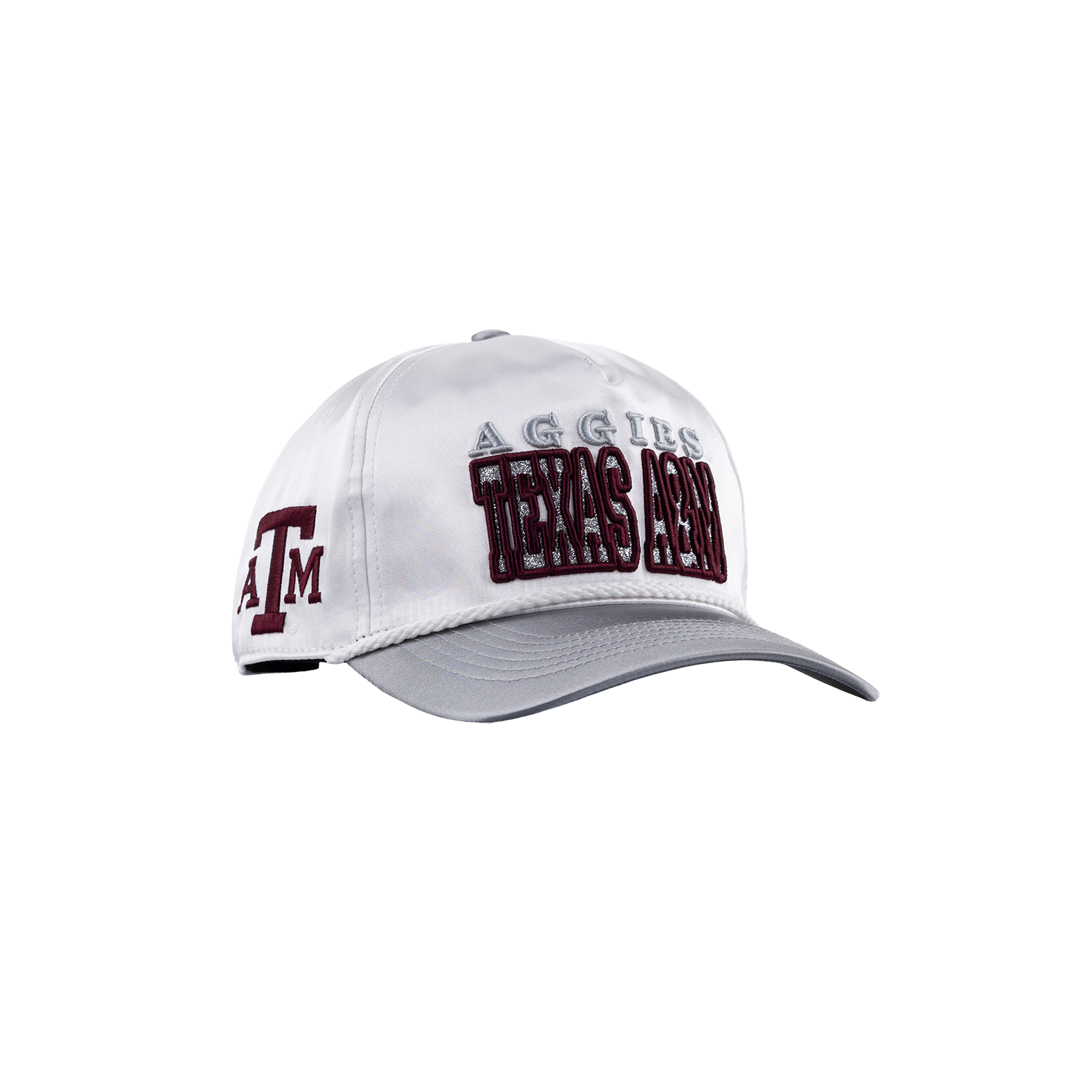 Texas A&M '47 Brand 6 Panel Rope Hitch Hat - White