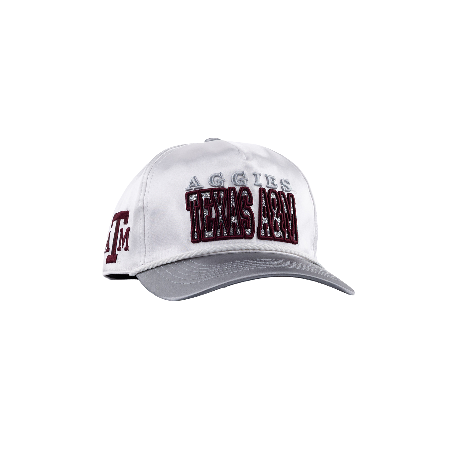 Texas A&M '47 Brand 6 Panel Rope Hitch Hat - White