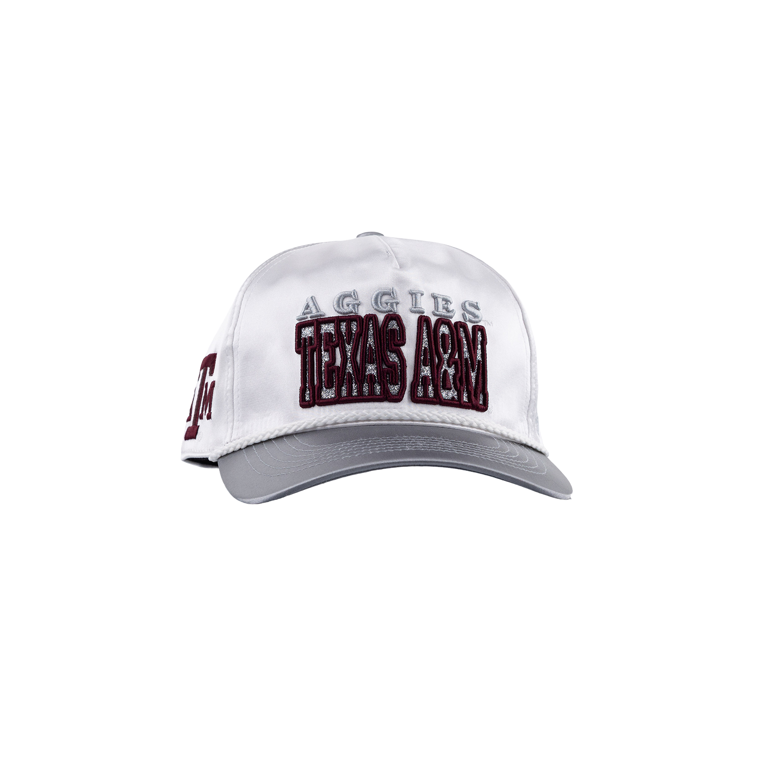 Texas A&M '47 Brand 6 Panel Rope Hitch Hat - White