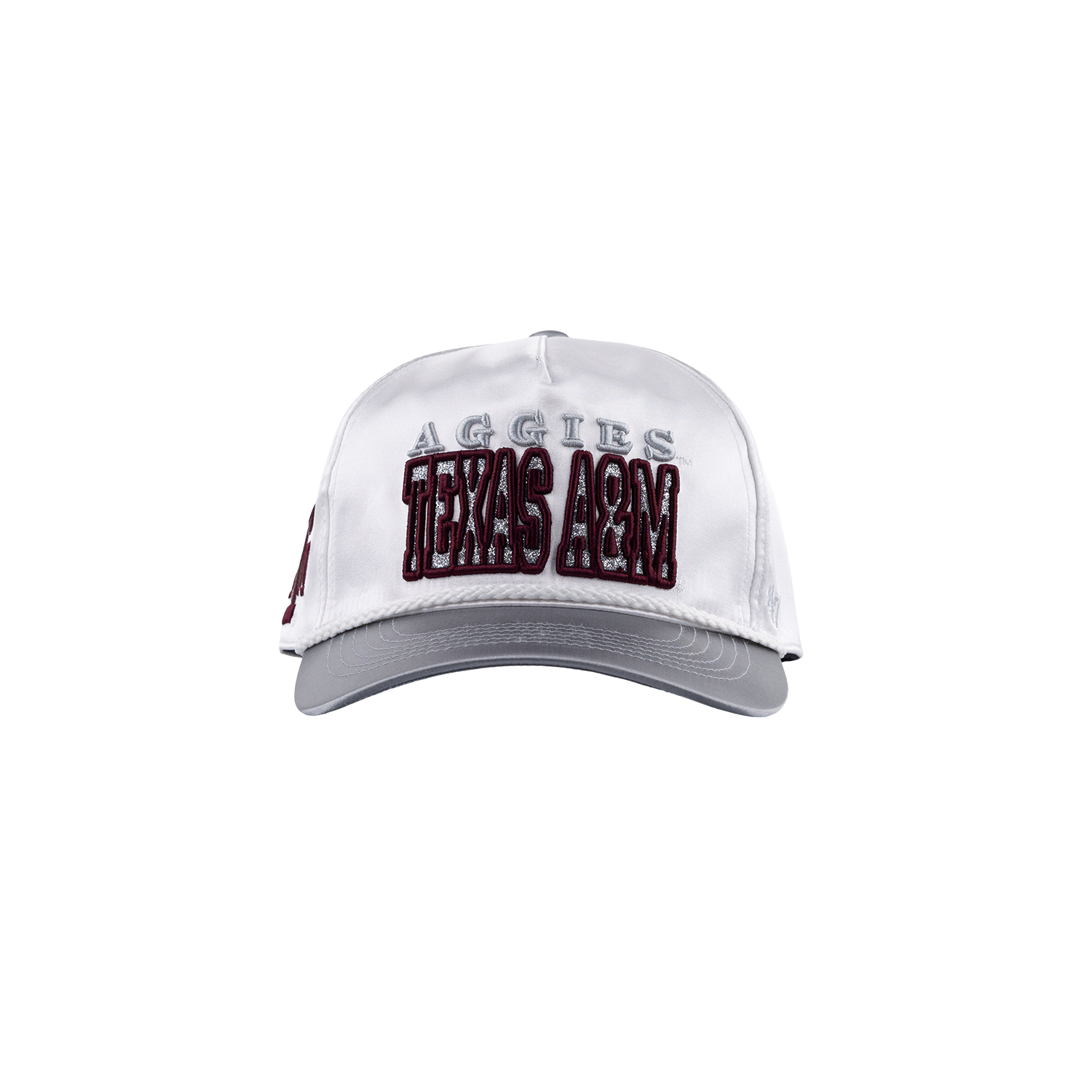 Texas A&M '47 Brand 6 Panel Rope Hitch Hat - White