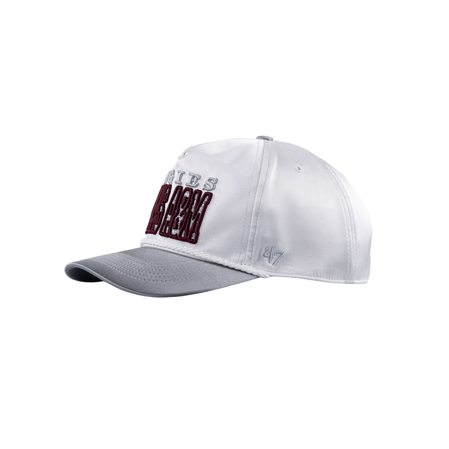 Texas A&M '47 Brand 6 Panel Rope Hitch Hat - White