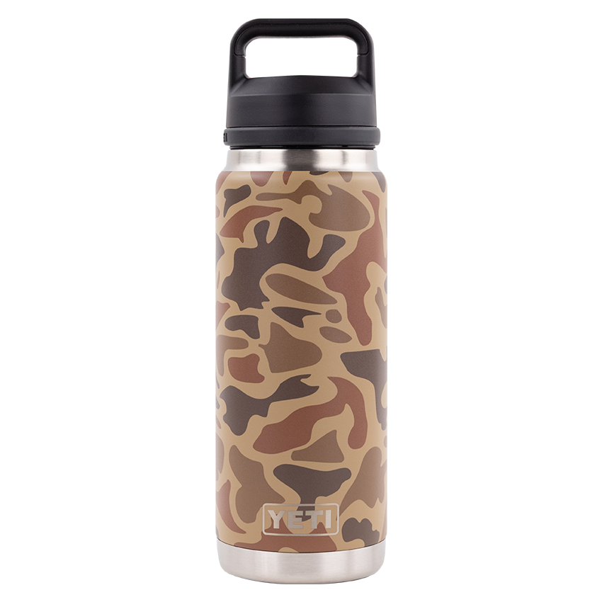 Texas A&M Yeti R26 Chug Bottle - Wetlands Camo
