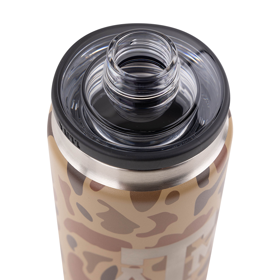 Texas A&M Yeti R26 Chug Bottle - Wetlands Camo
