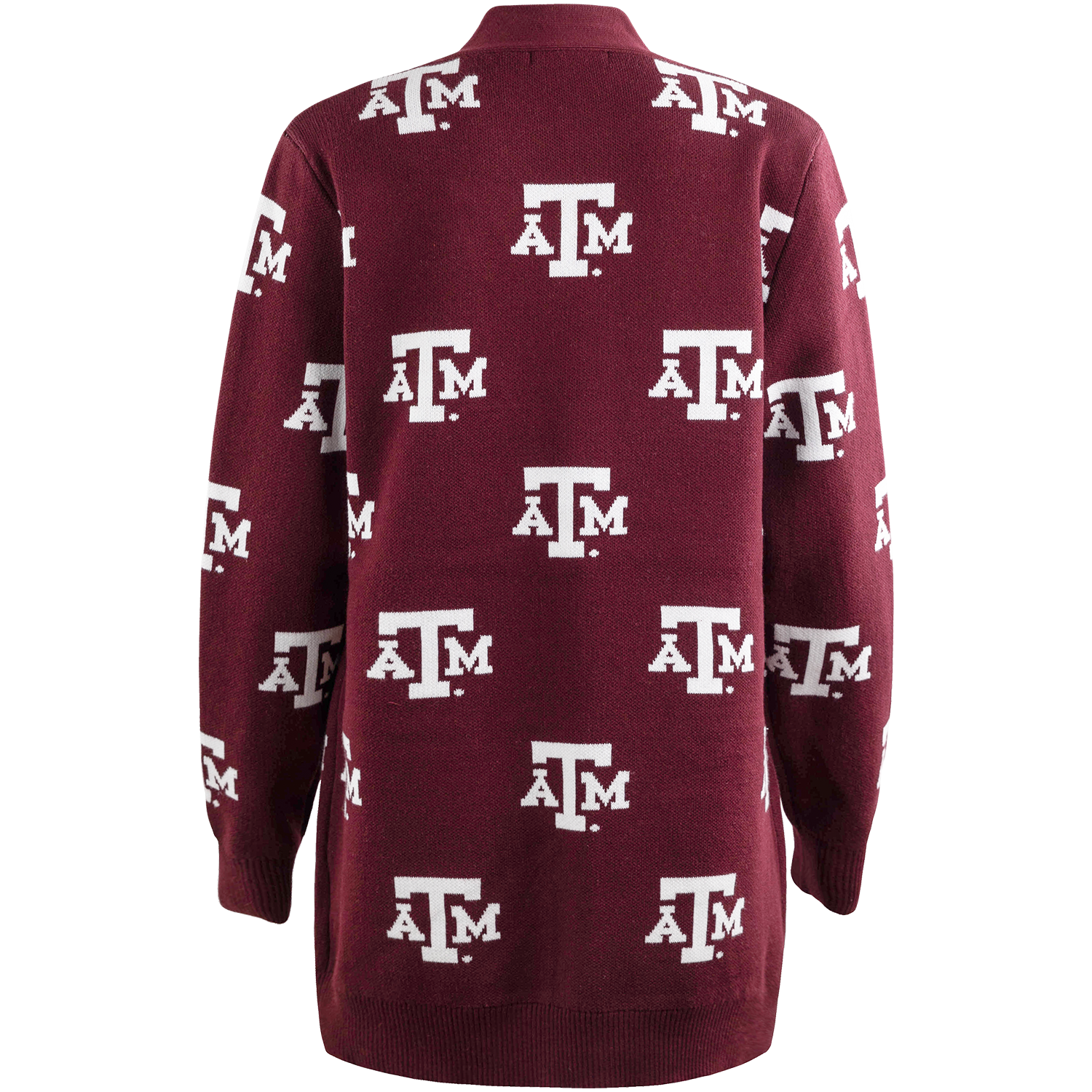 Texas A&M Oversized Button Up Cardigan - Maroon