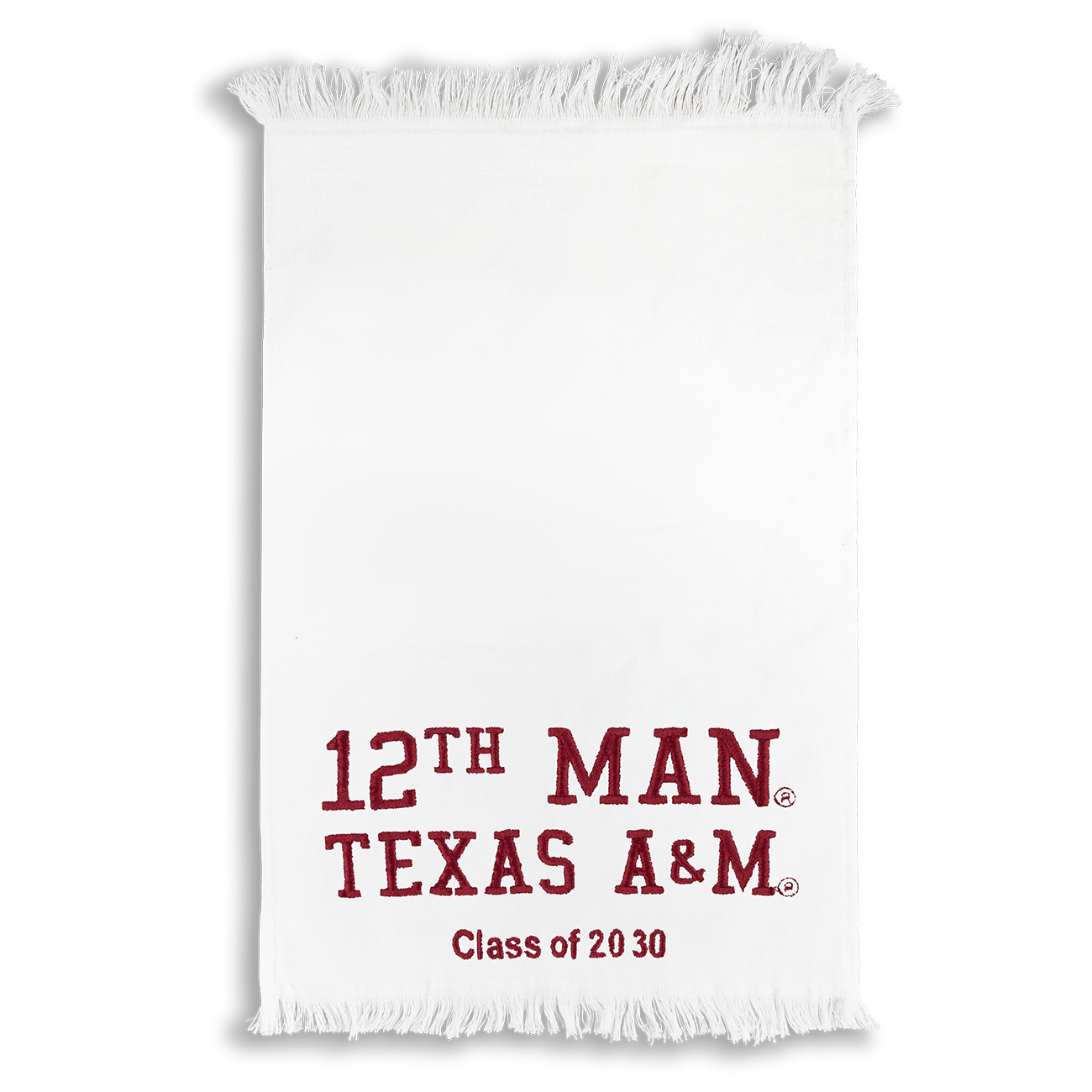 Texas A&M Embroidered Class of 2030 Towel