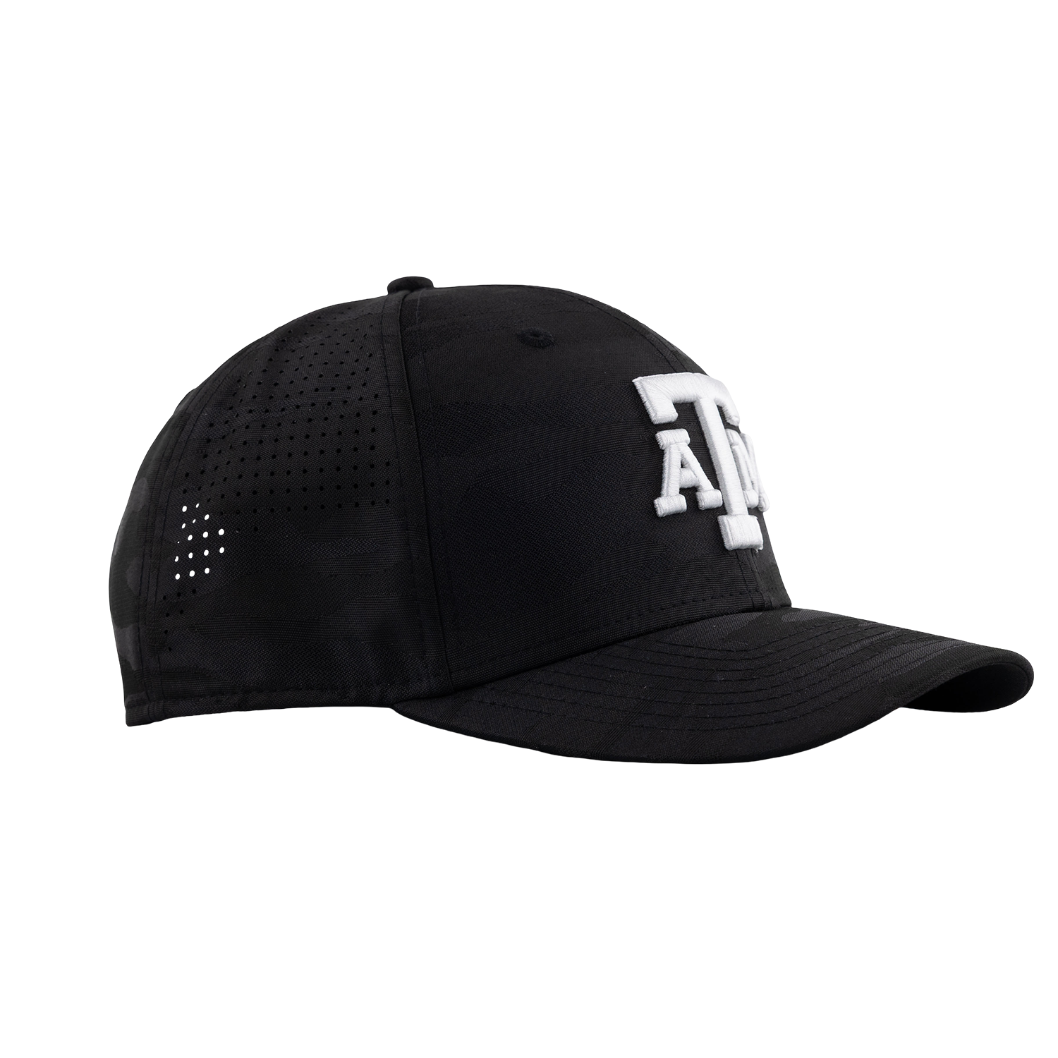 Texas A&M New Era Performance Camo Cap - Black