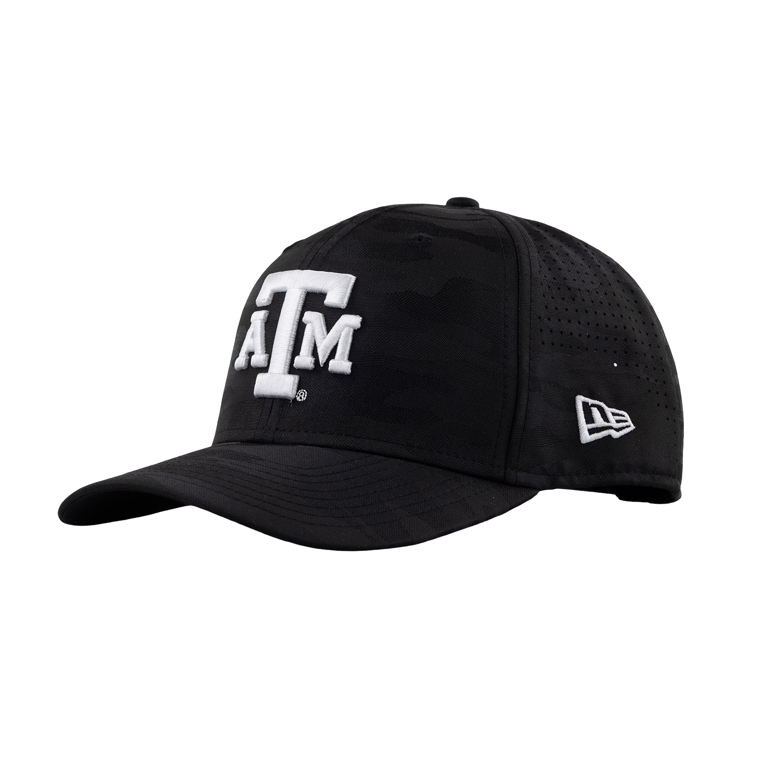 Texas A&M New Era Performance Camo Cap - Black