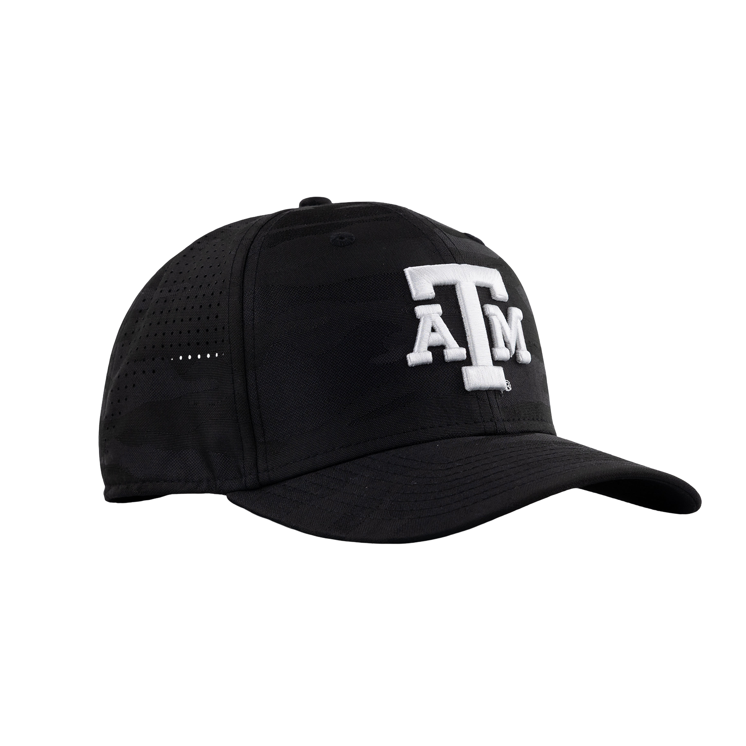 Texas A&M New Era Performance Camo Cap - Black