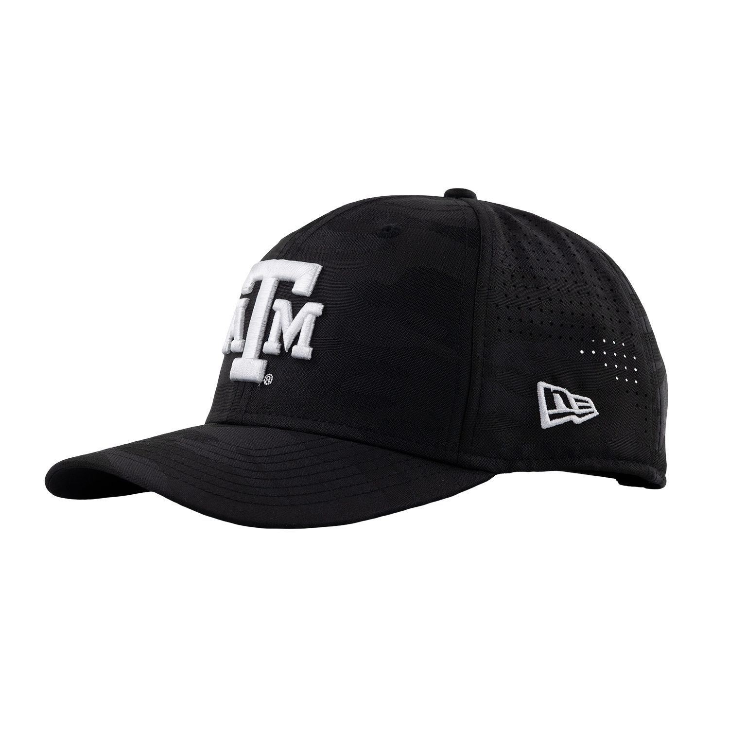 Texas A&M New Era Performance Camo Cap - Black