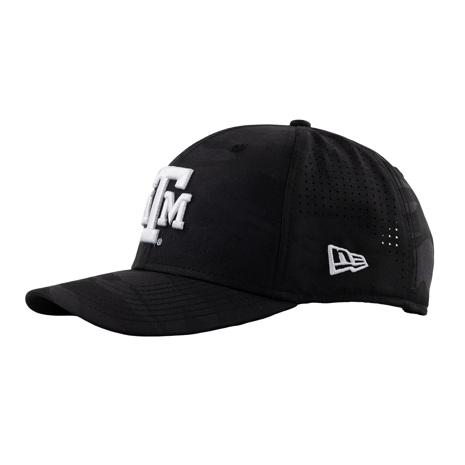 Texas A&M New Era Performance Camo Cap - Black