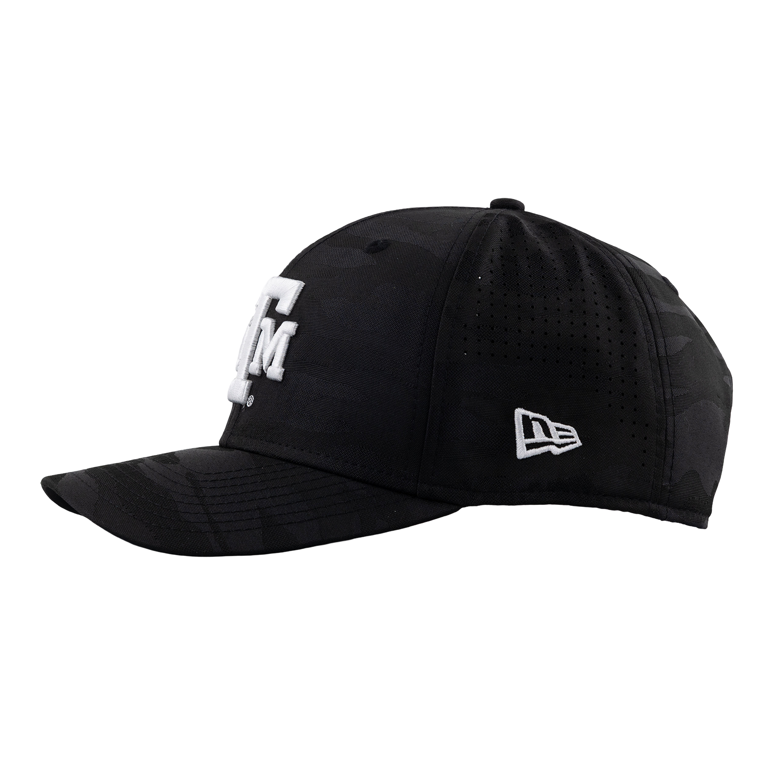 Texas A&M New Era Performance Camo Cap - Black