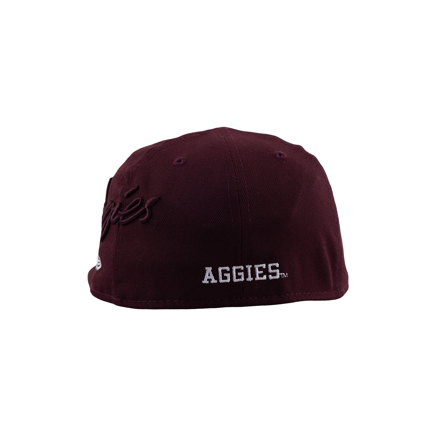 Texas A&M New Era Youth Script Aggies Flat Bill Cap - Maroon