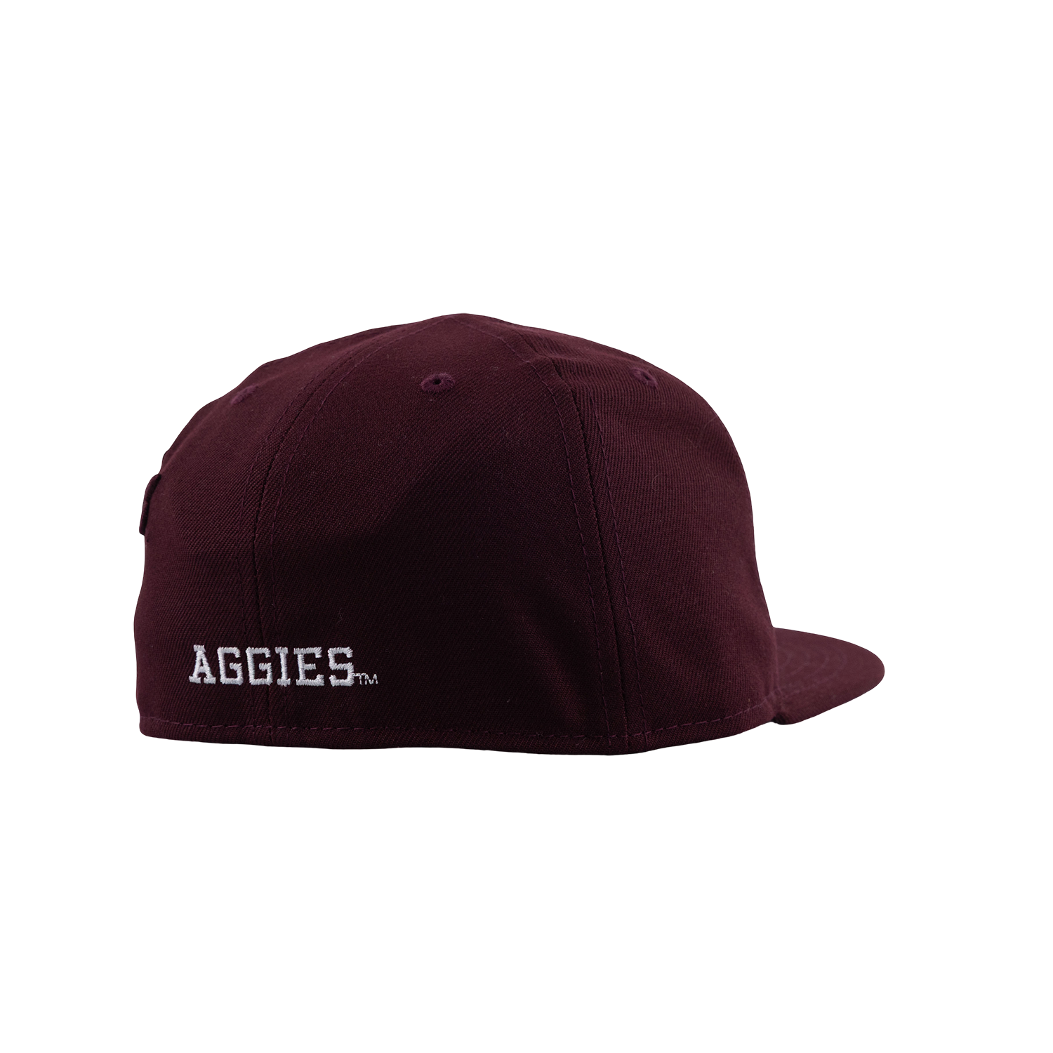 Texas A&M New Era Youth Script Aggies Flat Bill Cap - Maroon