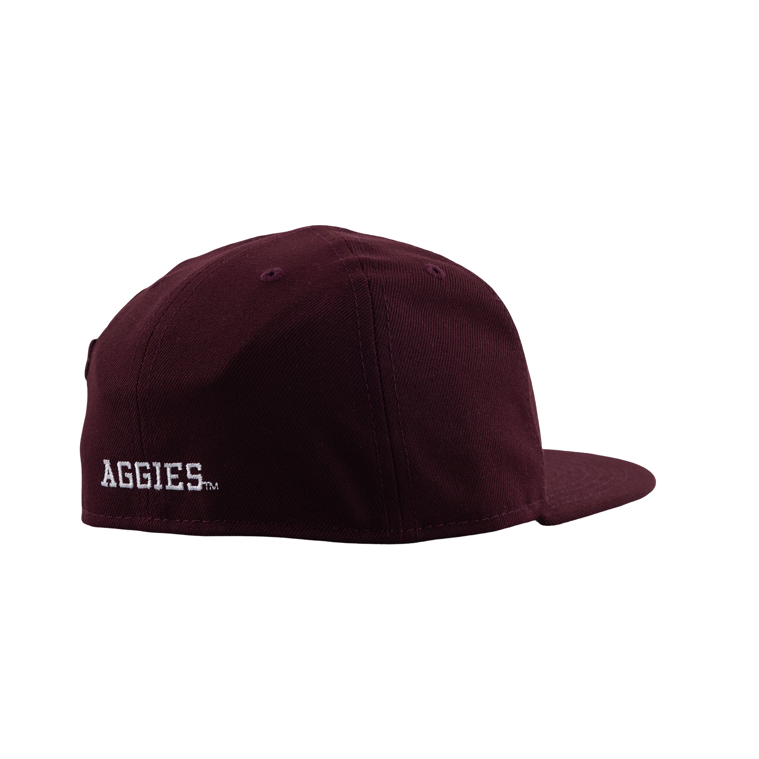 Texas A&M New Era Youth Script Aggies Flat Bill Cap - Maroon