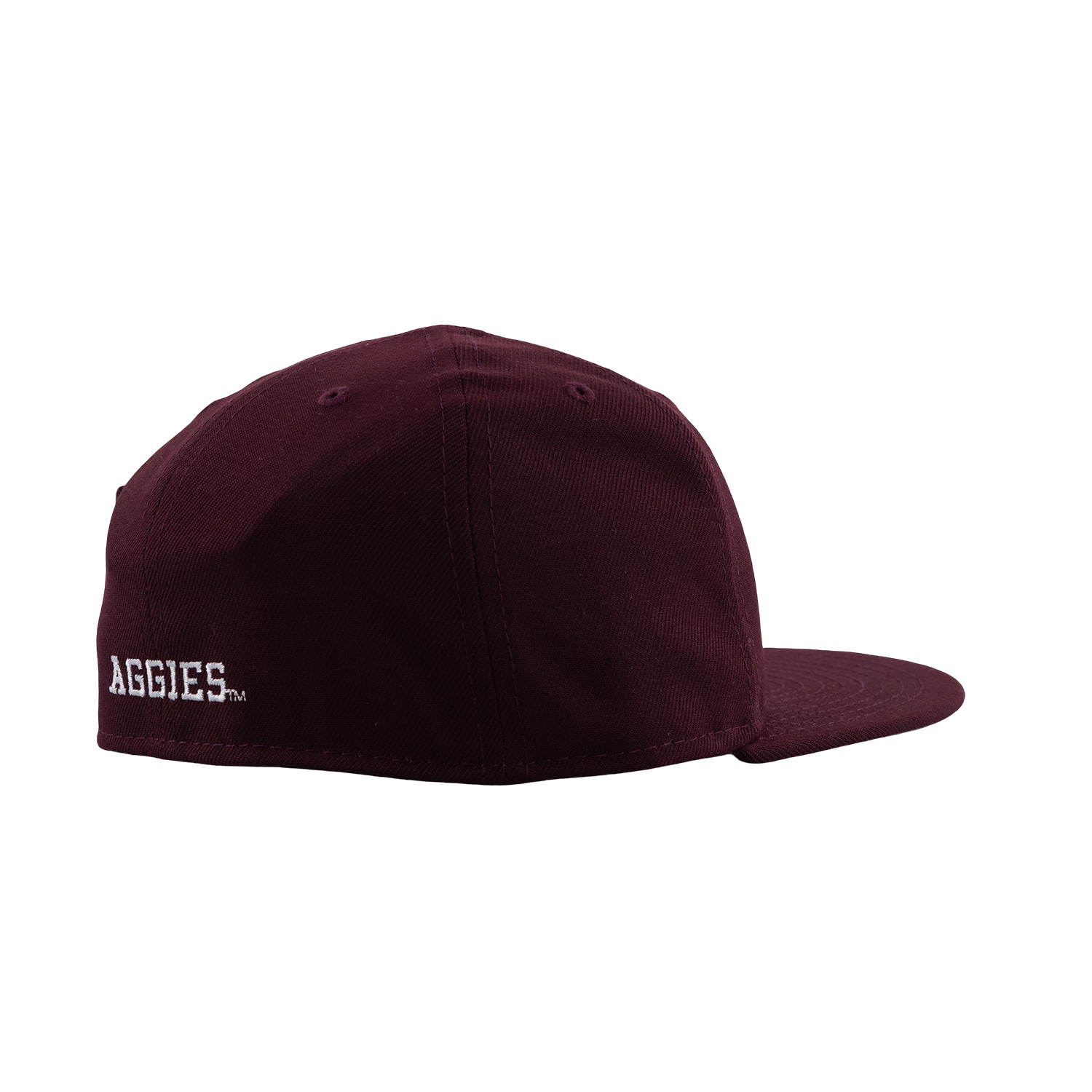 Texas A&M New Era Youth Script Aggies Flat Bill Cap - Maroon