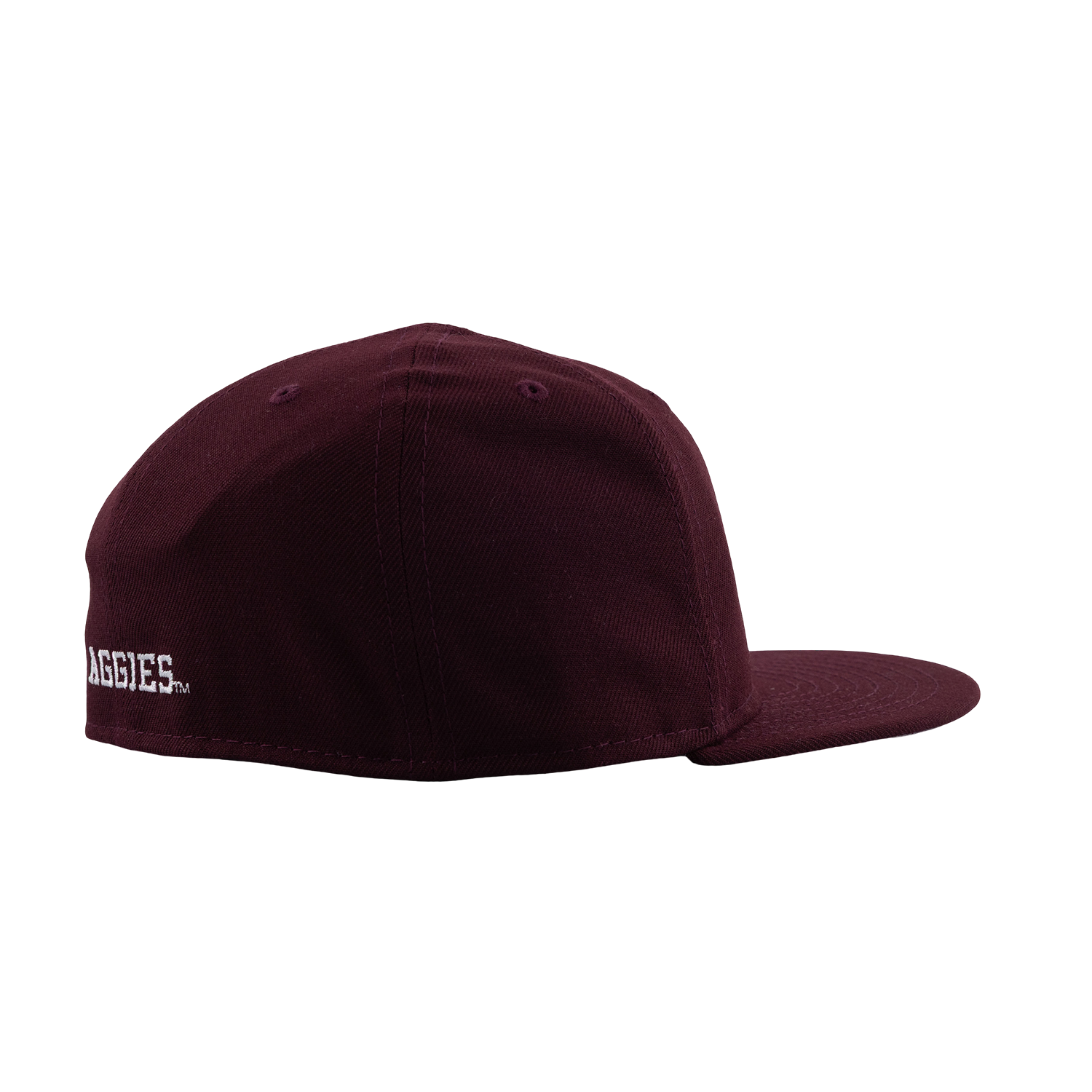 Texas A&M New Era Youth Script Aggies Flat Bill Cap - Maroon