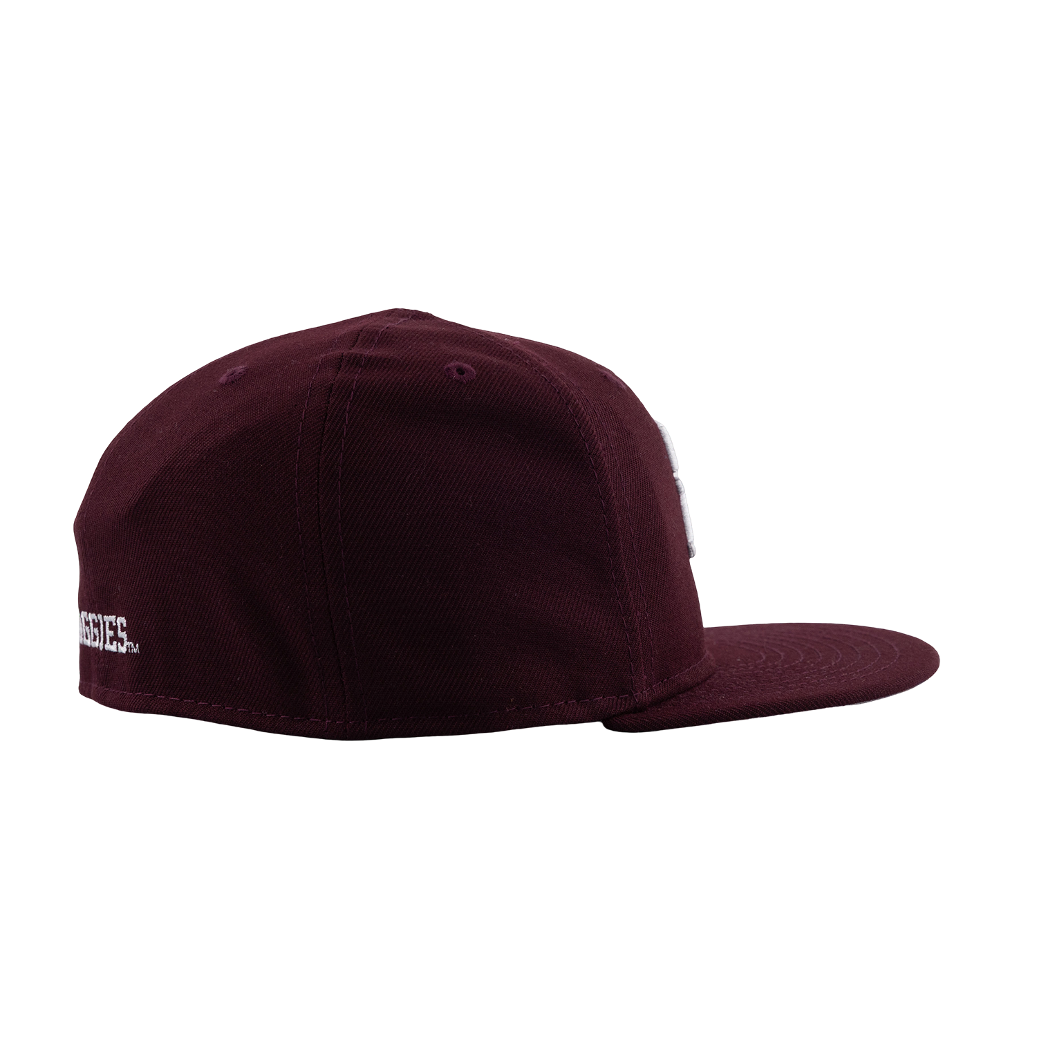 Texas A&M New Era Youth Script Aggies Flat Bill Cap - Maroon