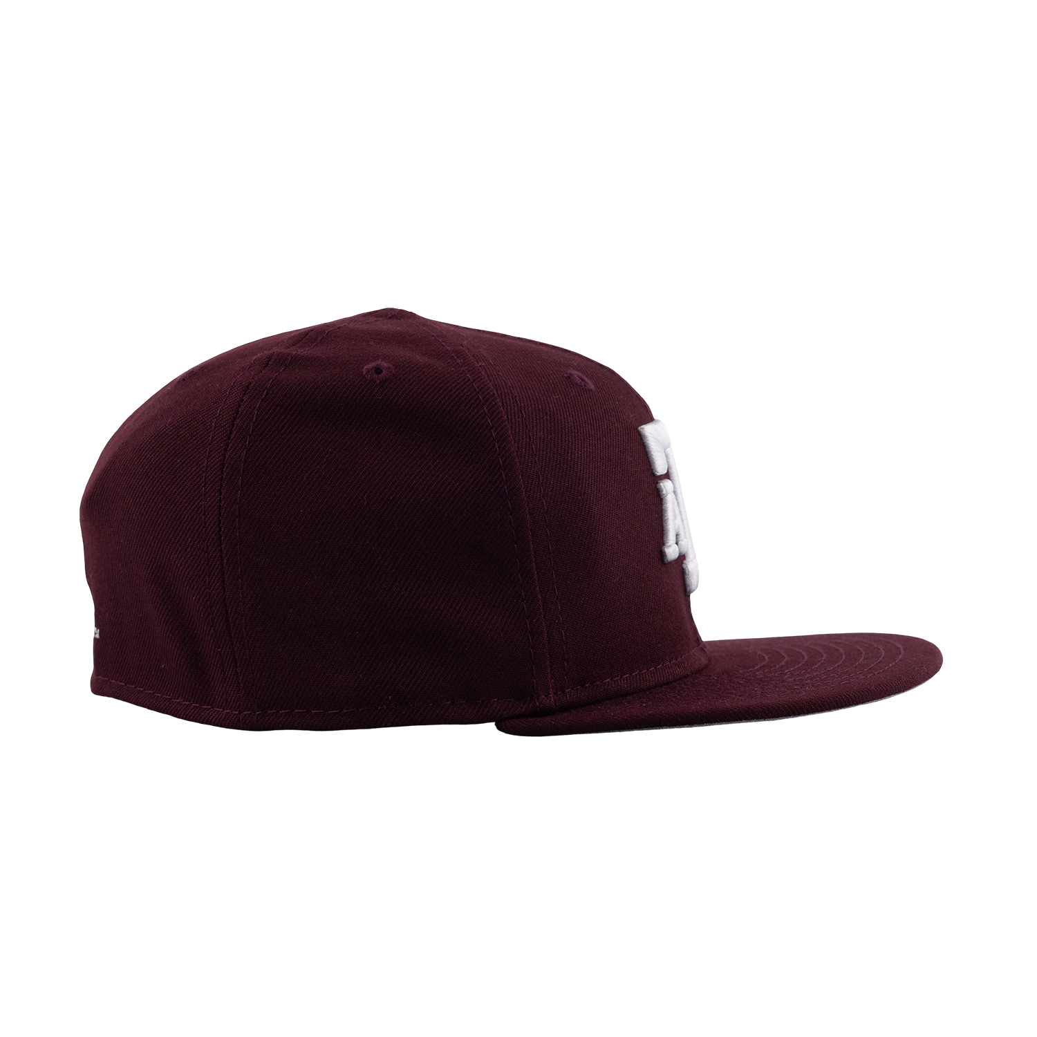 Texas A&M New Era Youth Script Aggies Flat Bill Cap - Maroon