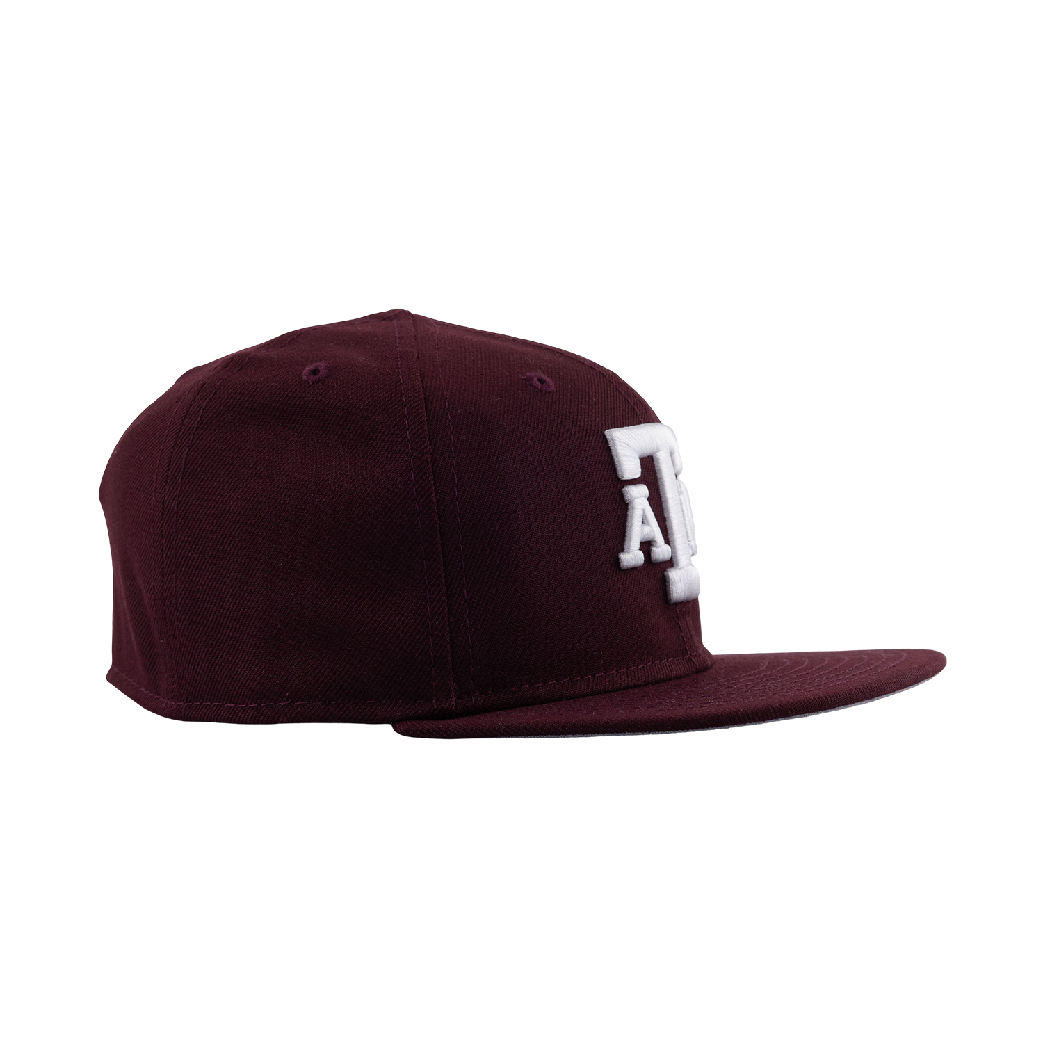 Texas A&M New Era Youth Script Aggies Flat Bill Cap - Maroon