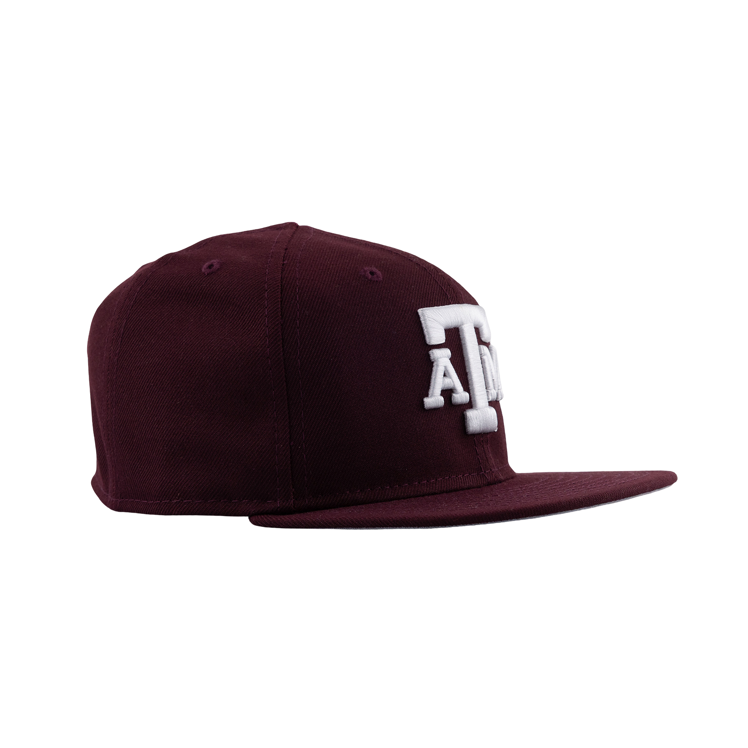 Texas A&M New Era Youth Script Aggies Flat Bill Cap - Maroon