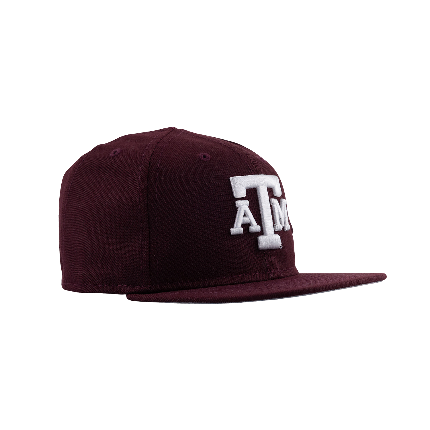 Texas A&M New Era Youth Script Aggies Flat Bill Cap - Maroon