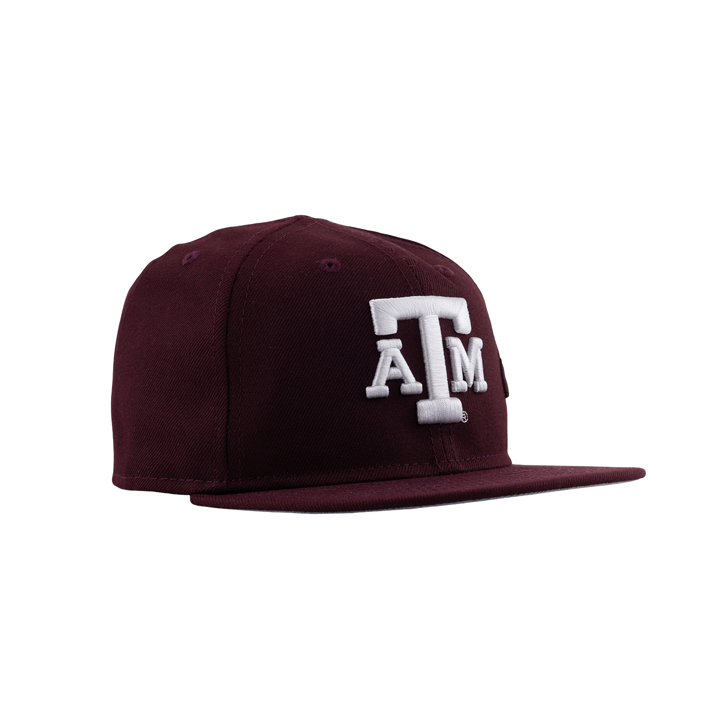 Texas A&M New Era Youth Script Aggies Flat Bill Cap - Maroon