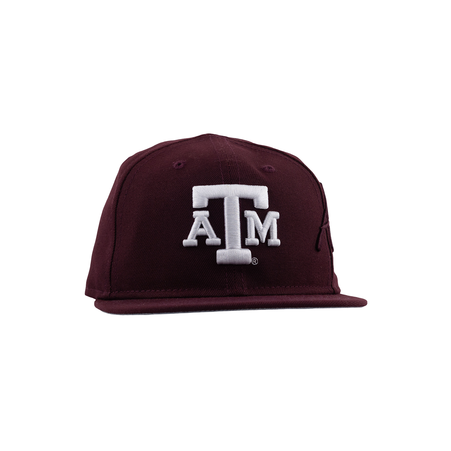 Texas A&M New Era Youth Script Aggies Flat Bill Cap - Maroon