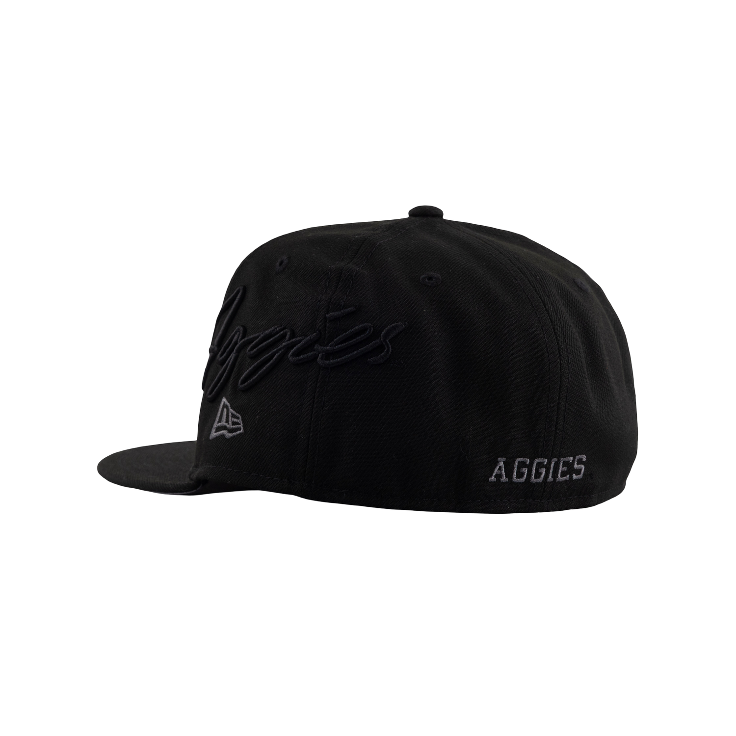 5950 Black ATM Flatbill