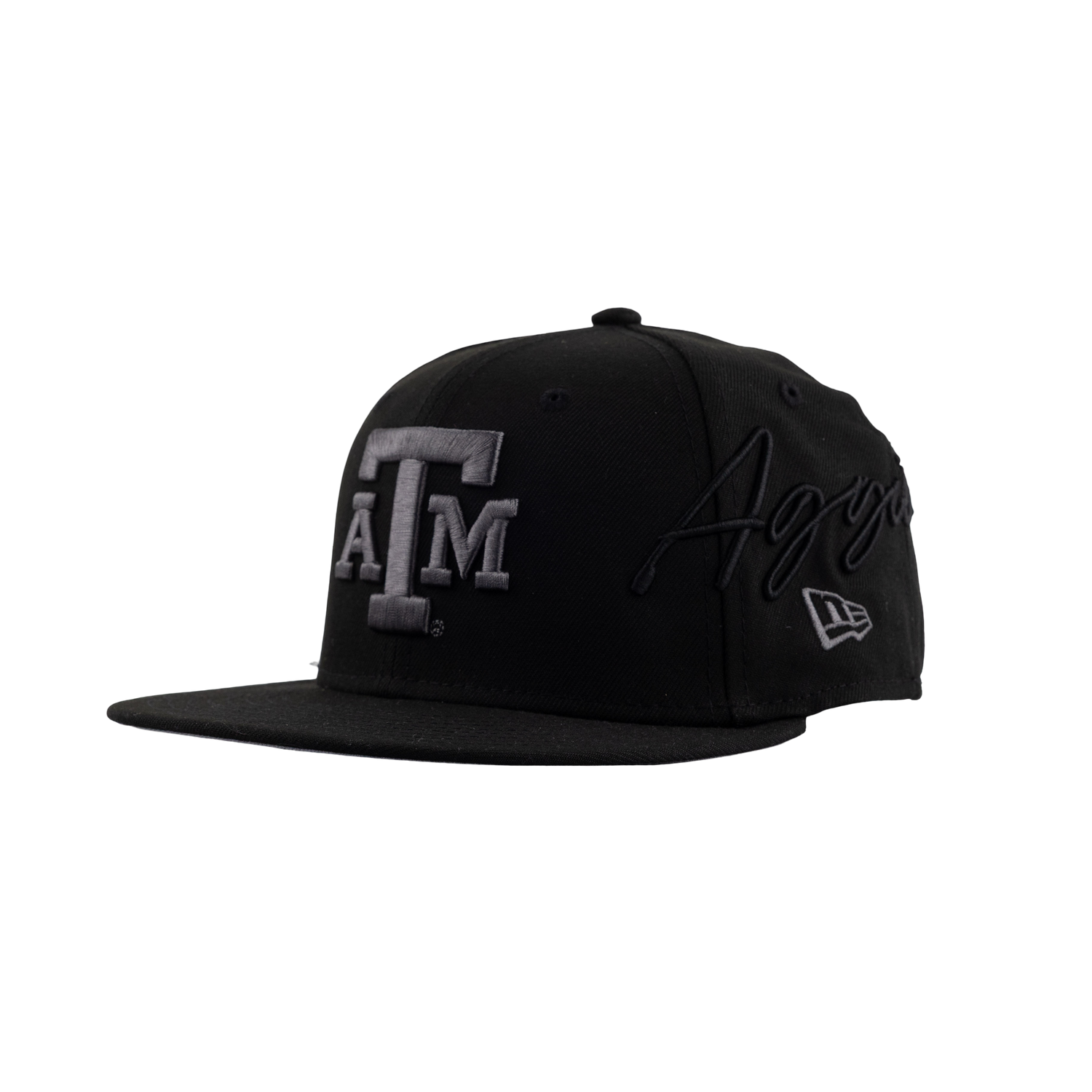 5950 Black ATM Flatbill