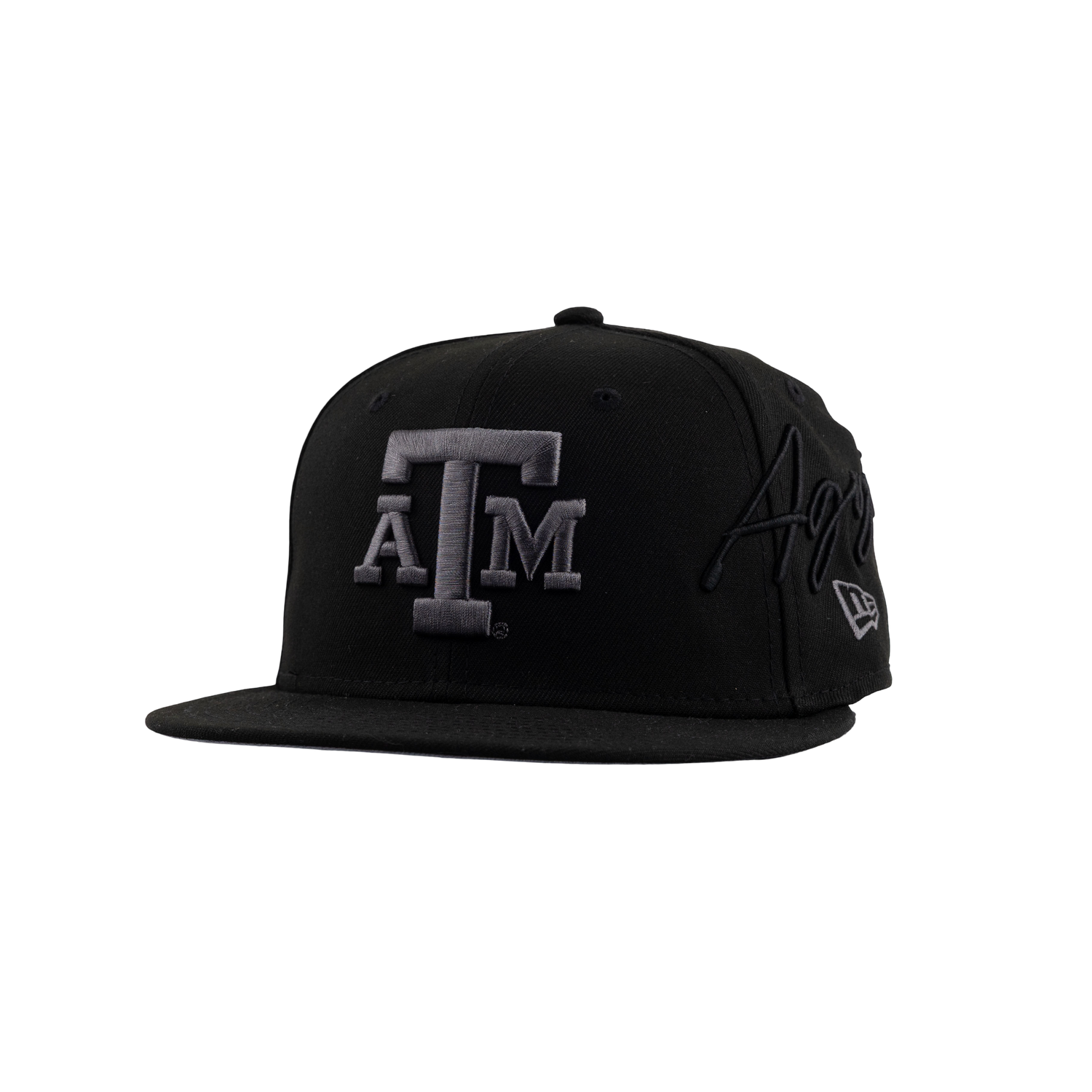 5950 Black ATM Flatbill