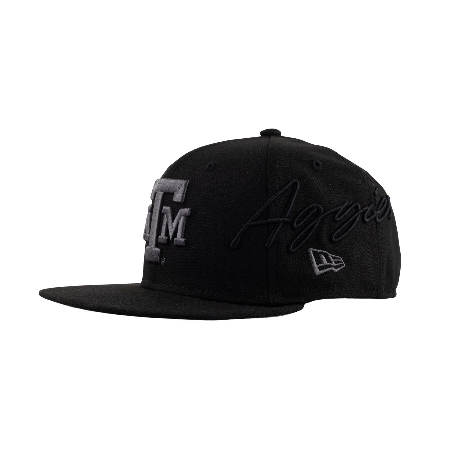 5950 Black ATM Flatbill