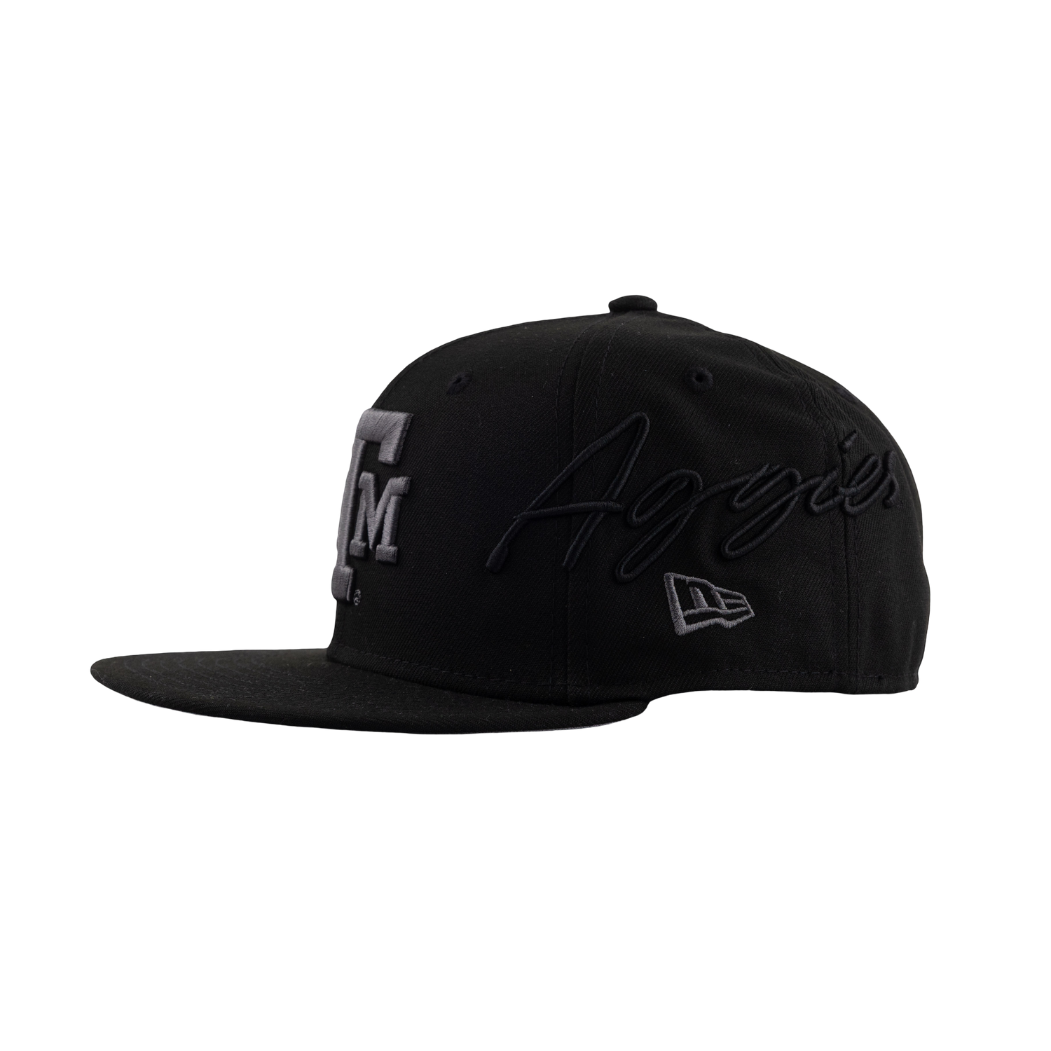 5950 Black ATM Flatbill