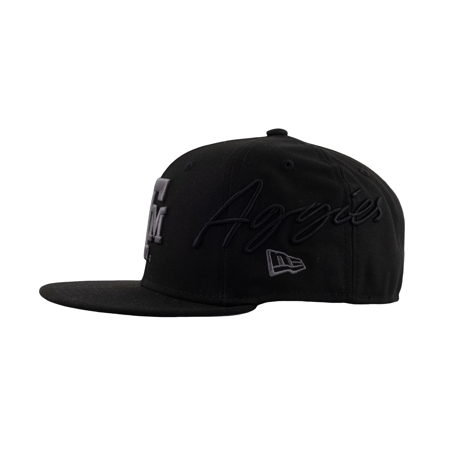 5950 Black ATM Flatbill