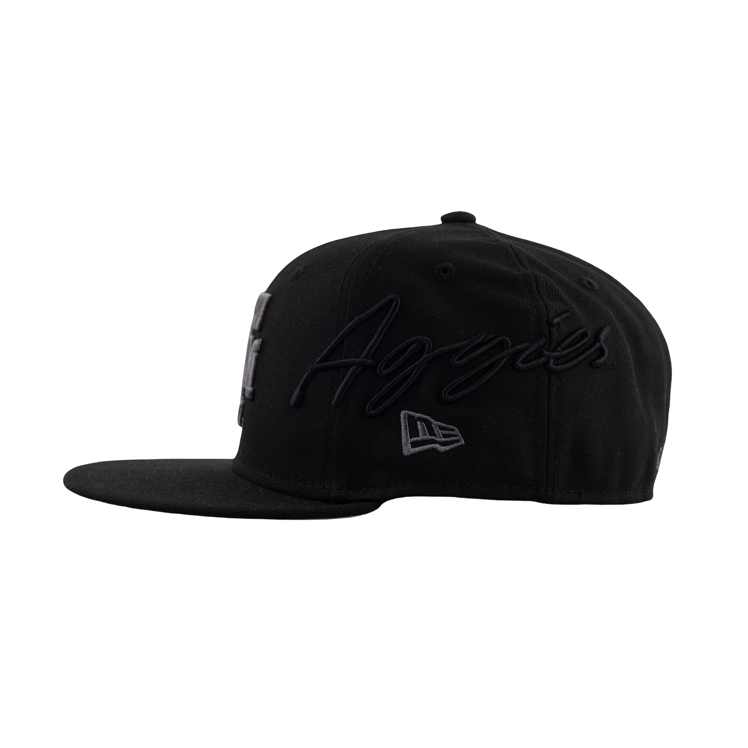 5950 Black ATM Flatbill