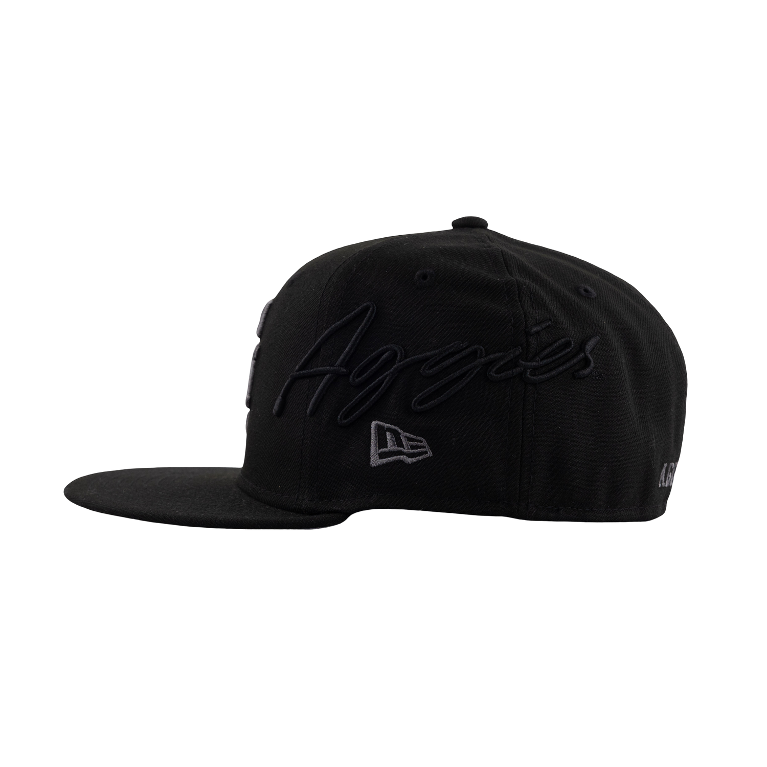 5950 Black ATM Flatbill