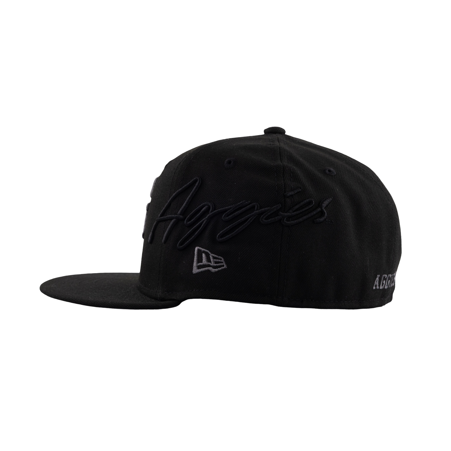 5950 Black ATM Flatbill