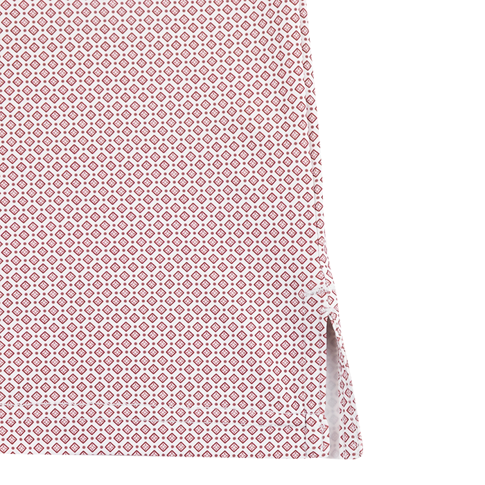 Texas A&M Collegiate Outfitters Geo Block Maroon Polo