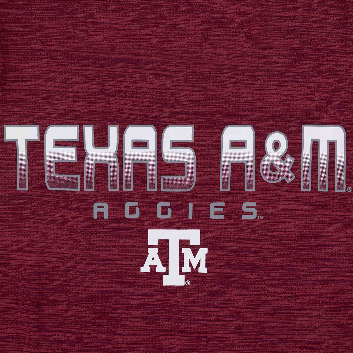 Texas A&M Colosseum Athletic Short Sleeve Tee - Maroon