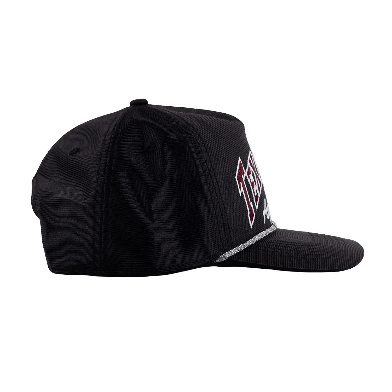 Texas A&M 47 Brand Trendy Glitter Rope Hat - Black