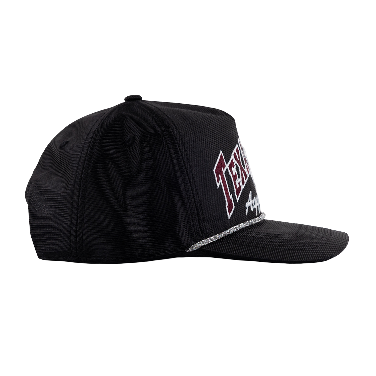Texas A&M 47 Brand Trendy Glitter Rope Hat - Black